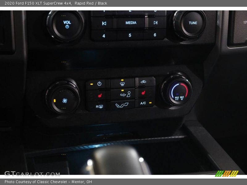 Rapid Red / Black 2020 Ford F150 XLT SuperCrew 4x4