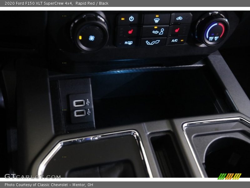 Rapid Red / Black 2020 Ford F150 XLT SuperCrew 4x4