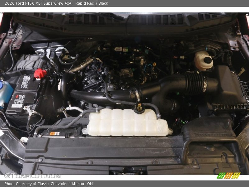 Rapid Red / Black 2020 Ford F150 XLT SuperCrew 4x4