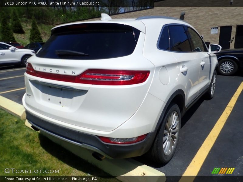 White Platinum / Cappuccino 2019 Lincoln MKC AWD
