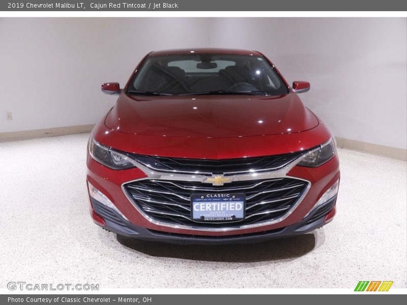 Cajun Red Tintcoat / Jet Black 2019 Chevrolet Malibu LT