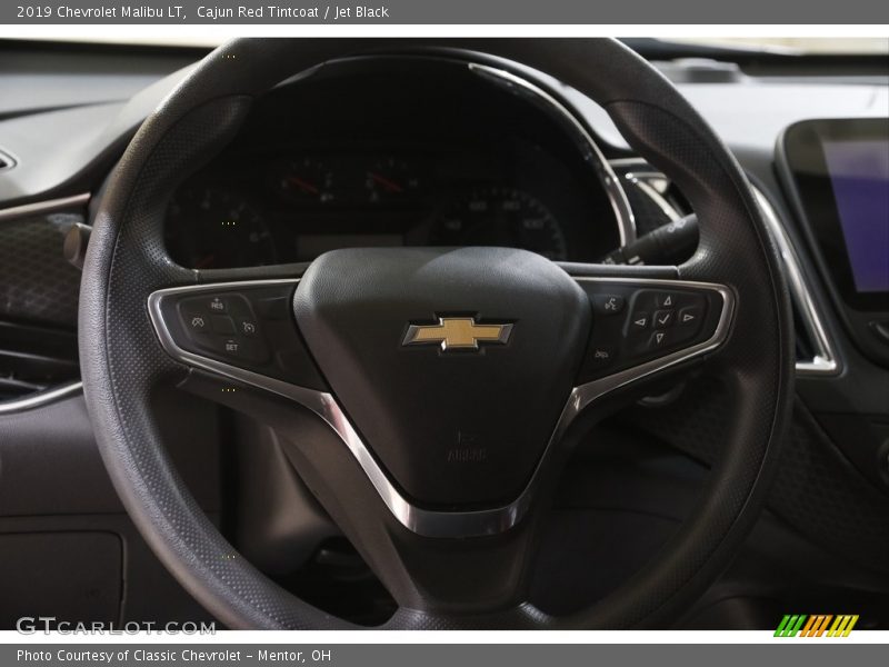 Cajun Red Tintcoat / Jet Black 2019 Chevrolet Malibu LT