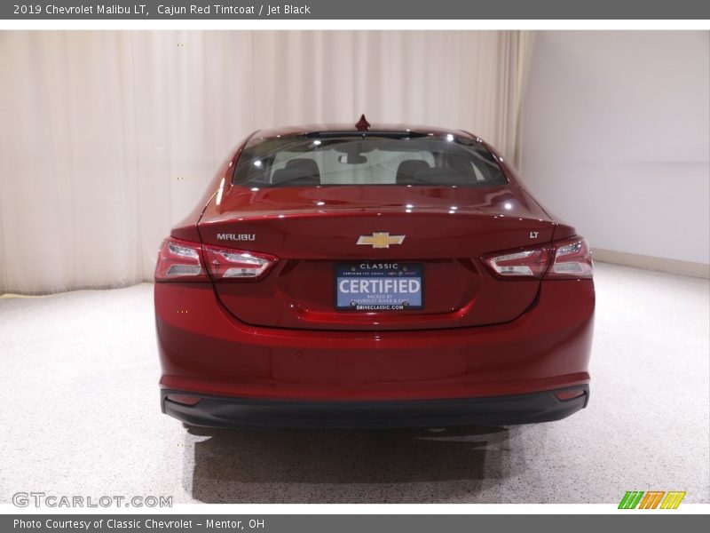 Cajun Red Tintcoat / Jet Black 2019 Chevrolet Malibu LT