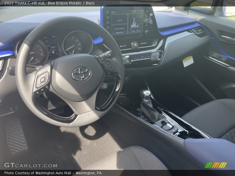 Blue Eclipse Metallic / Black 2022 Toyota C-HR XLE