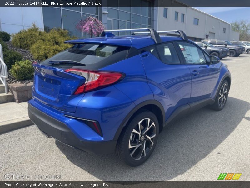 Blue Eclipse Metallic / Black 2022 Toyota C-HR XLE