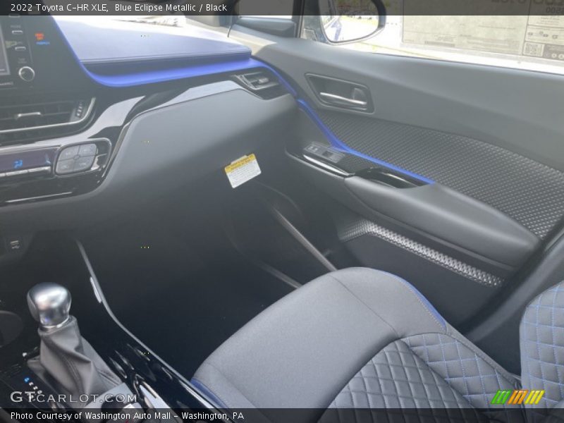 Blue Eclipse Metallic / Black 2022 Toyota C-HR XLE