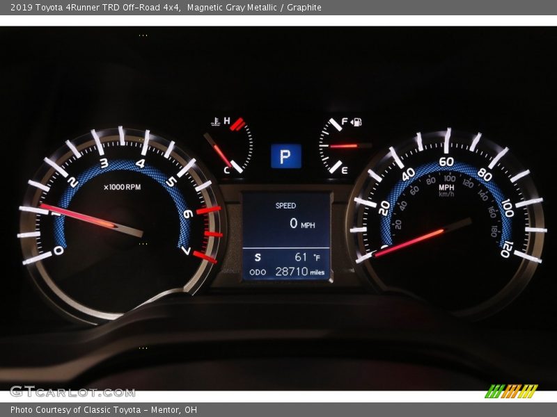  2019 4Runner TRD Off-Road 4x4 TRD Off-Road 4x4 Gauges
