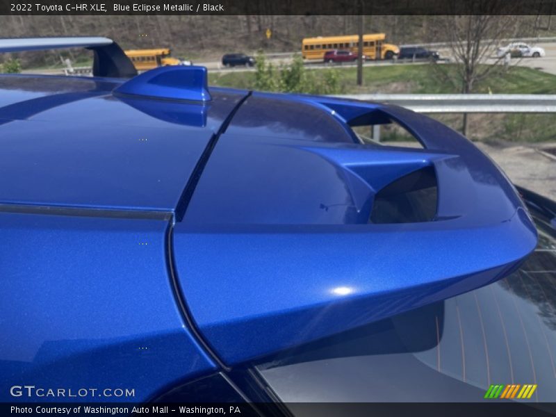 Blue Eclipse Metallic / Black 2022 Toyota C-HR XLE