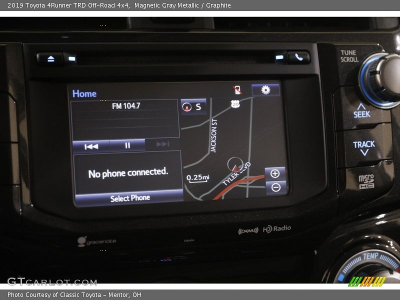 Magnetic Gray Metallic / Graphite 2019 Toyota 4Runner TRD Off-Road 4x4