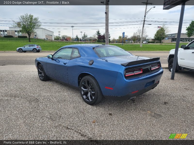 Frostbite / Black 2020 Dodge Challenger SXT