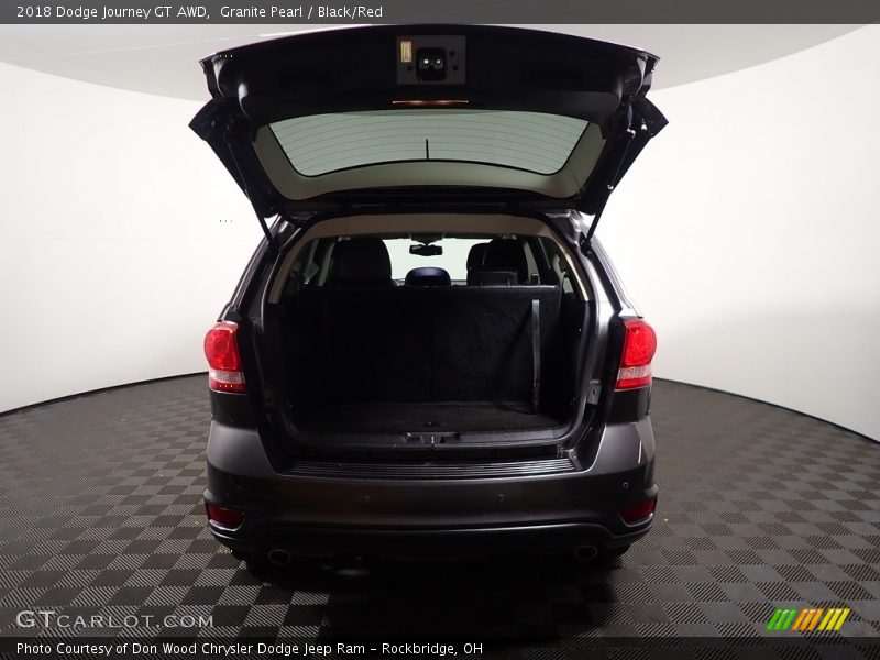 Granite Pearl / Black/Red 2018 Dodge Journey GT AWD