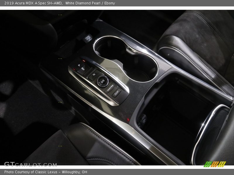 White Diamond Pearl / Ebony 2019 Acura MDX A Spec SH-AWD