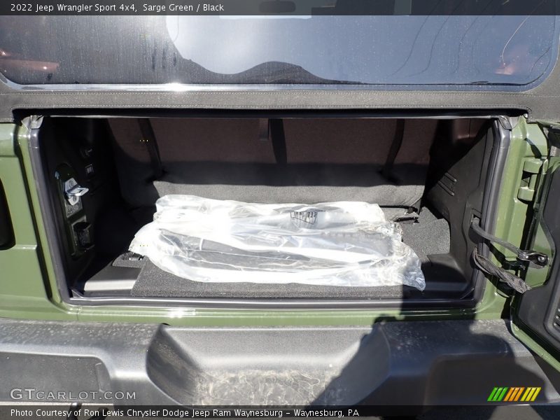 Sarge Green / Black 2022 Jeep Wrangler Sport 4x4