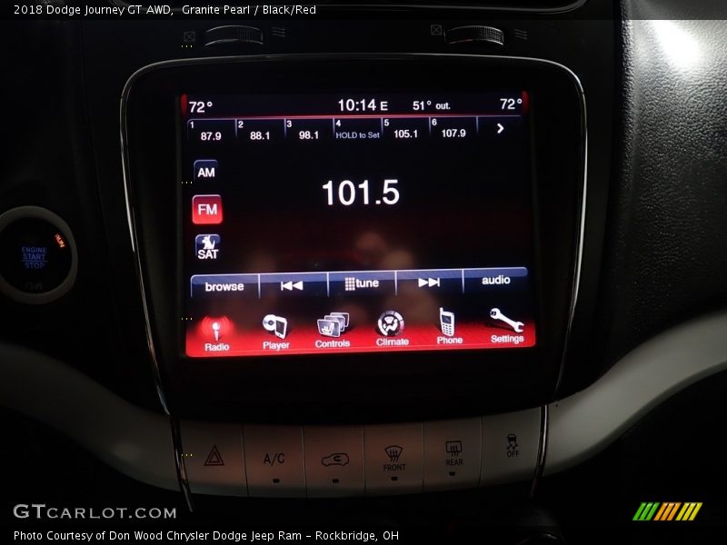 Audio System of 2018 Journey GT AWD