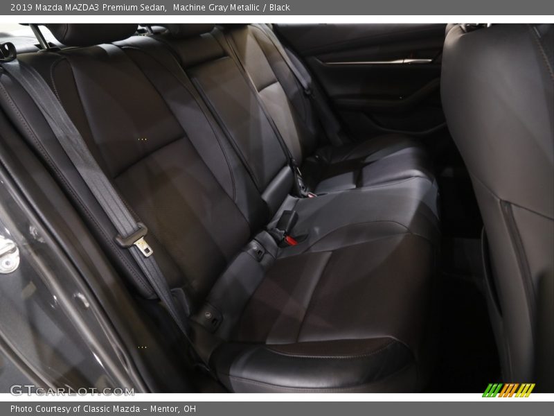 Machine Gray Metallic / Black 2019 Mazda MAZDA3 Premium Sedan