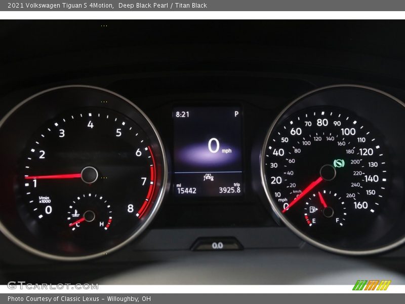 Deep Black Pearl / Titan Black 2021 Volkswagen Tiguan S 4Motion