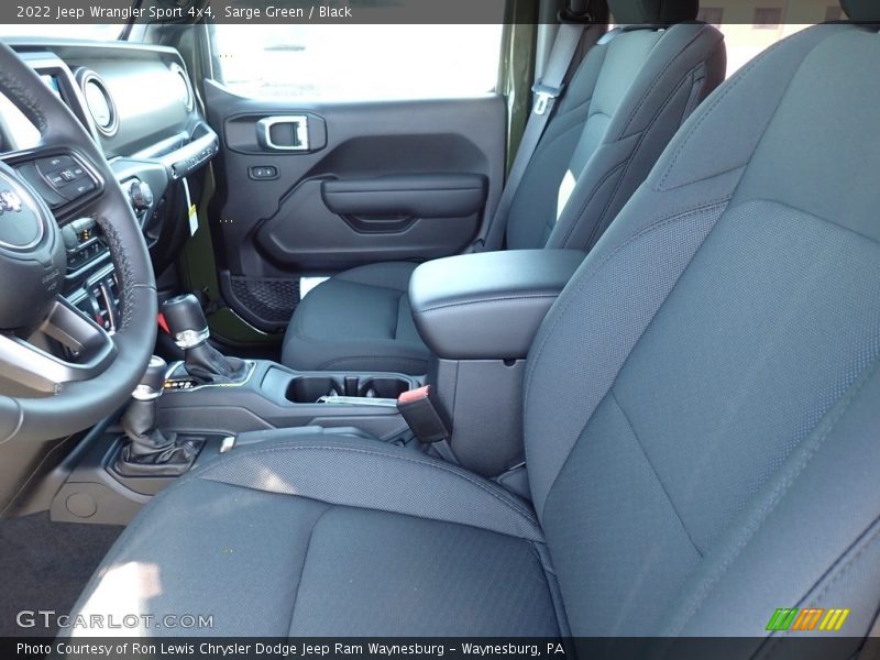 Sarge Green / Black 2022 Jeep Wrangler Sport 4x4