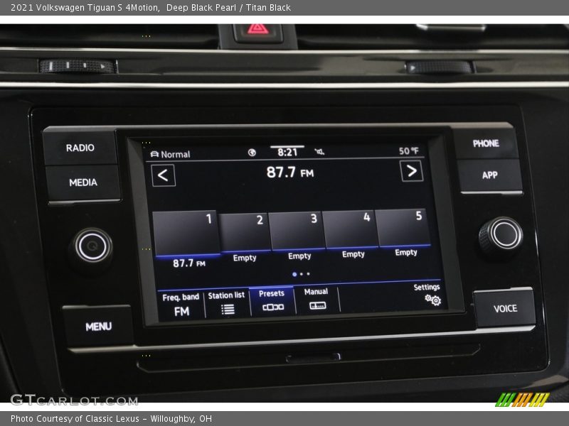 Deep Black Pearl / Titan Black 2021 Volkswagen Tiguan S 4Motion