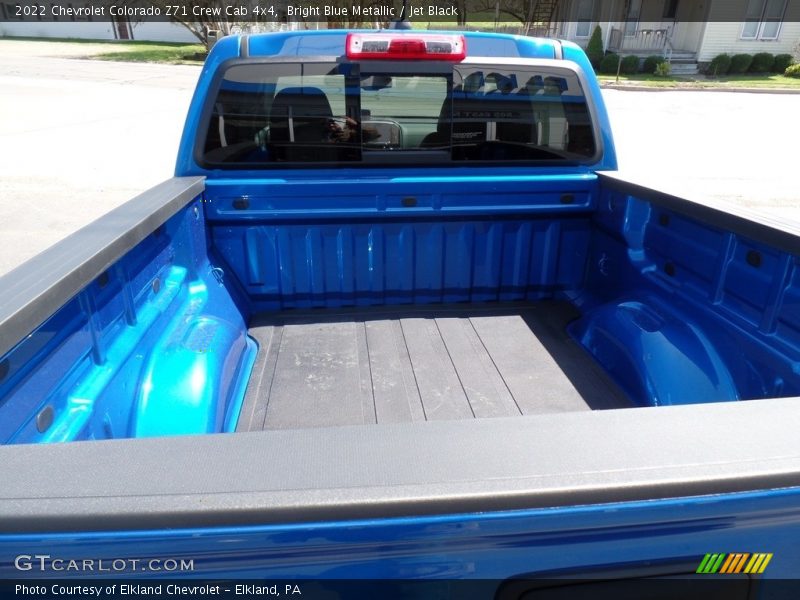 Bright Blue Metallic / Jet Black 2022 Chevrolet Colorado Z71 Crew Cab 4x4