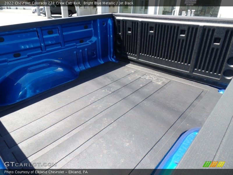 Bright Blue Metallic / Jet Black 2022 Chevrolet Colorado Z71 Crew Cab 4x4
