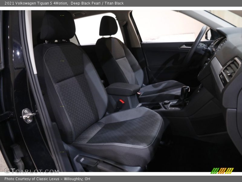 Deep Black Pearl / Titan Black 2021 Volkswagen Tiguan S 4Motion