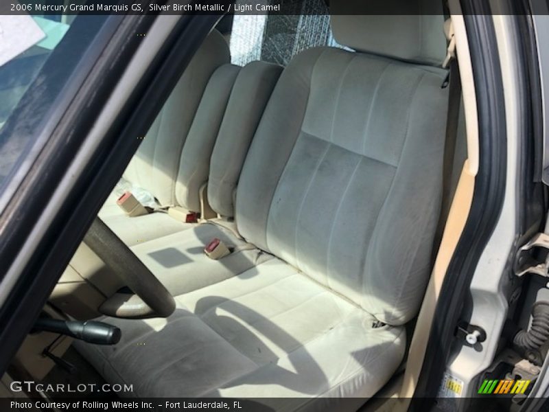 Silver Birch Metallic / Light Camel 2006 Mercury Grand Marquis GS