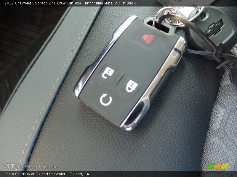 Keys of 2022 Colorado Z71 Crew Cab 4x4