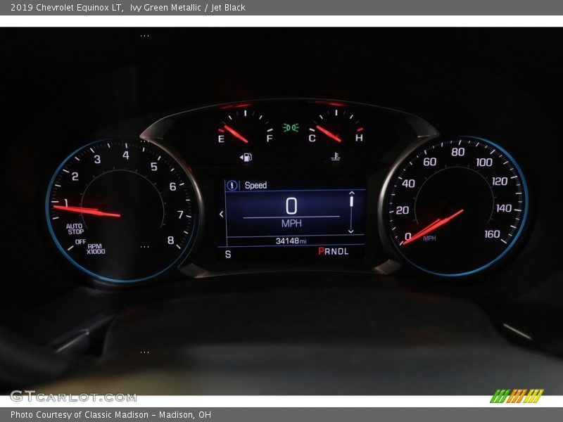 Ivy Green Metallic / Jet Black 2019 Chevrolet Equinox LT
