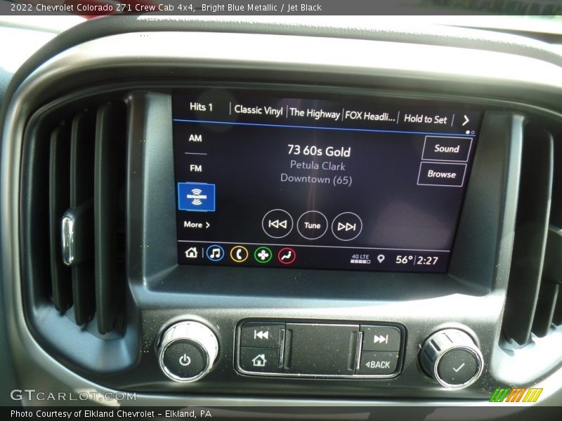 Controls of 2022 Colorado Z71 Crew Cab 4x4