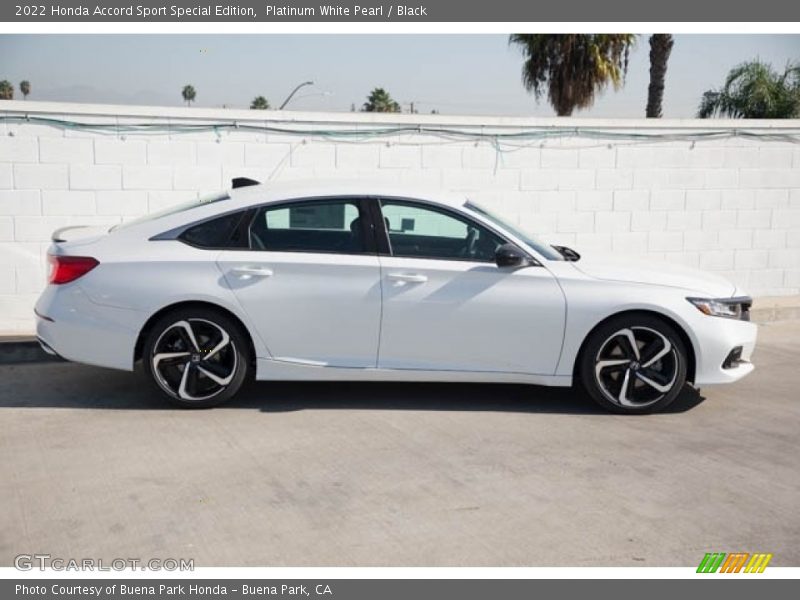 Platinum White Pearl / Black 2022 Honda Accord Sport Special Edition