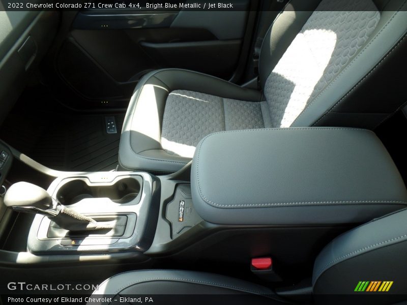 Bright Blue Metallic / Jet Black 2022 Chevrolet Colorado Z71 Crew Cab 4x4
