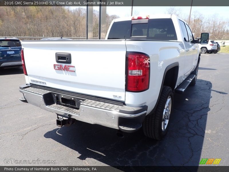 Summit White / Jet Black 2016 GMC Sierra 2500HD SLT Crew Cab 4x4