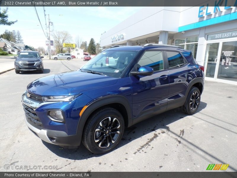 Blue Glow Metallic / Jet Black 2022 Chevrolet TrailBlazer LT AWD