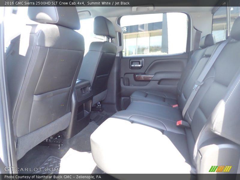 Summit White / Jet Black 2016 GMC Sierra 2500HD SLT Crew Cab 4x4