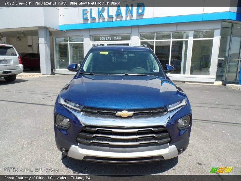 Blue Glow Metallic / Jet Black 2022 Chevrolet TrailBlazer LT AWD