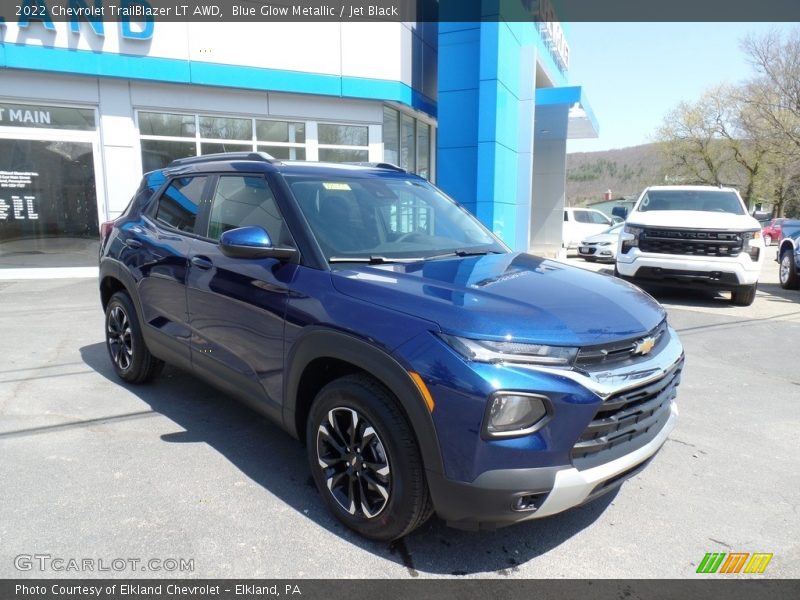 Blue Glow Metallic / Jet Black 2022 Chevrolet TrailBlazer LT AWD