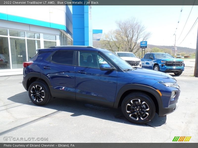 Blue Glow Metallic / Jet Black 2022 Chevrolet TrailBlazer LT AWD