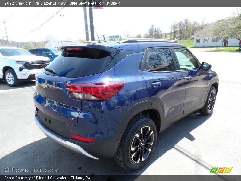 Blue Glow Metallic / Jet Black 2022 Chevrolet TrailBlazer LT AWD