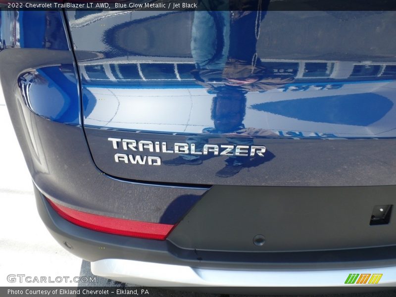 Blue Glow Metallic / Jet Black 2022 Chevrolet TrailBlazer LT AWD