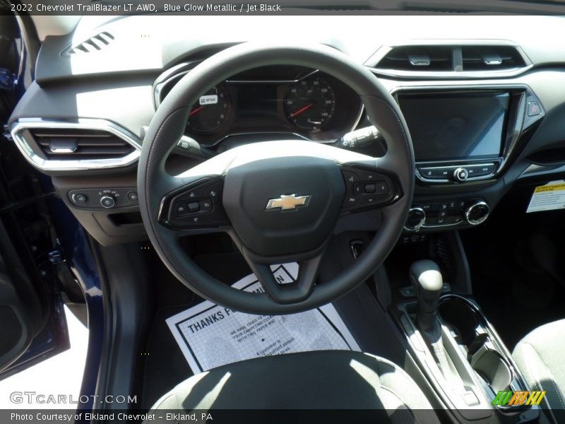 Blue Glow Metallic / Jet Black 2022 Chevrolet TrailBlazer LT AWD