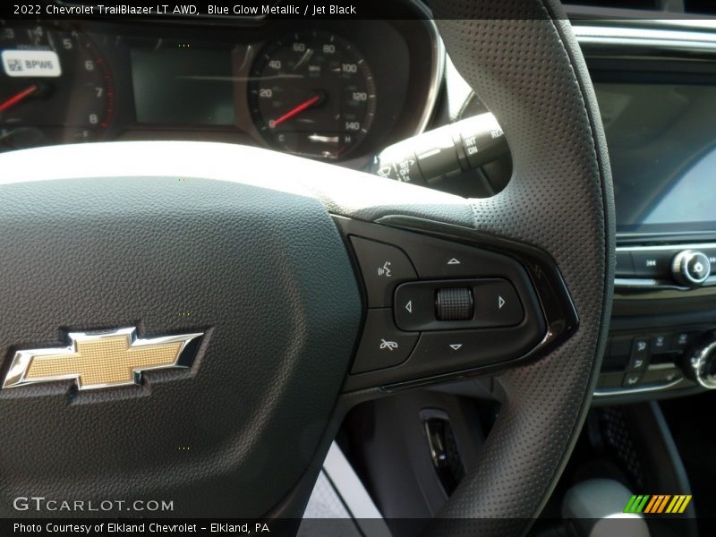 Blue Glow Metallic / Jet Black 2022 Chevrolet TrailBlazer LT AWD