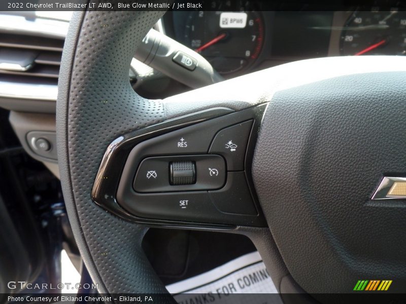 Blue Glow Metallic / Jet Black 2022 Chevrolet TrailBlazer LT AWD