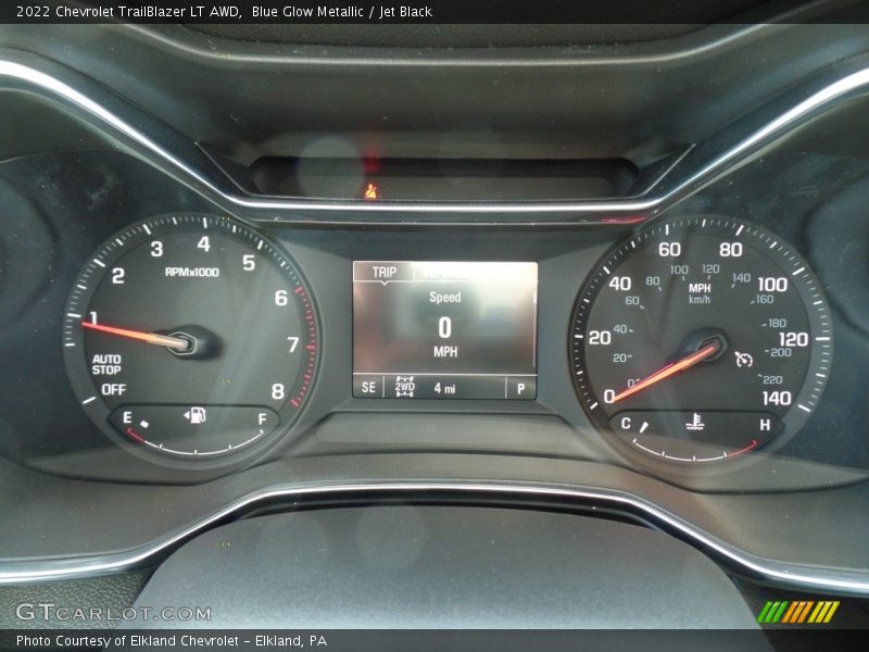 Blue Glow Metallic / Jet Black 2022 Chevrolet TrailBlazer LT AWD