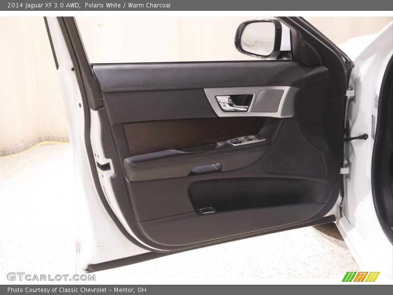 Polaris White / Warm Charcoal 2014 Jaguar XF 3.0 AWD