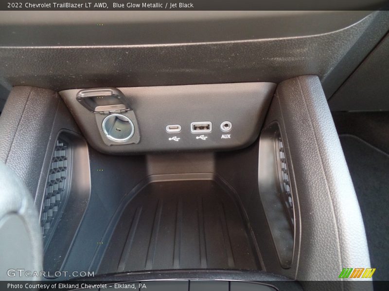 Blue Glow Metallic / Jet Black 2022 Chevrolet TrailBlazer LT AWD