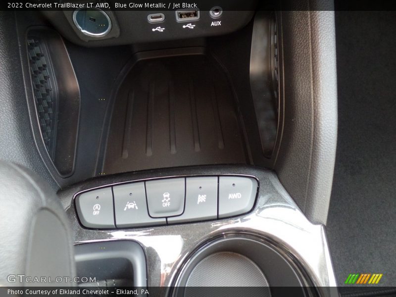 Blue Glow Metallic / Jet Black 2022 Chevrolet TrailBlazer LT AWD