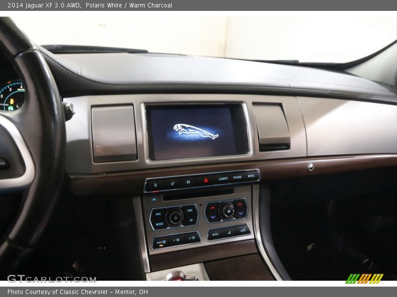 Polaris White / Warm Charcoal 2014 Jaguar XF 3.0 AWD