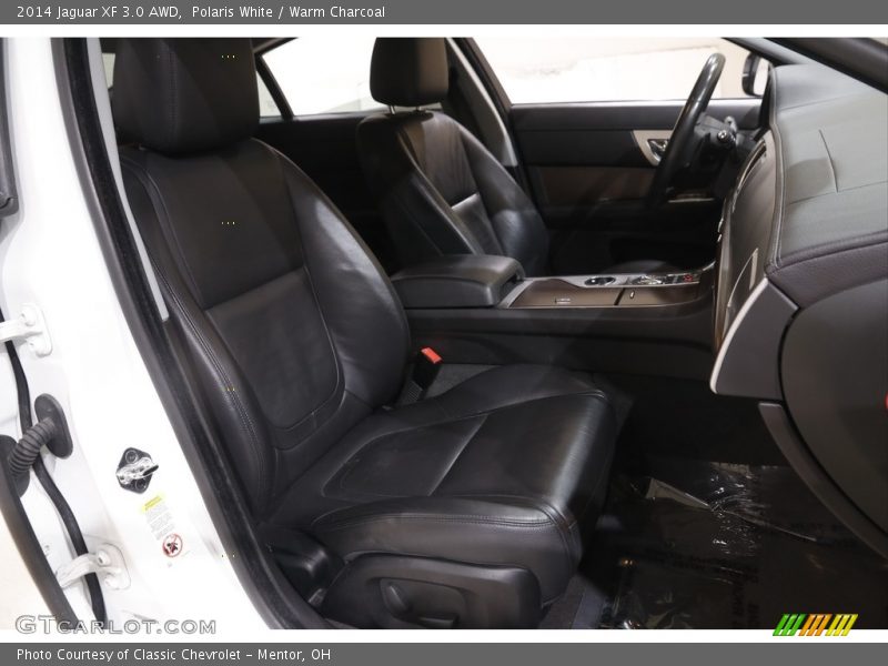Polaris White / Warm Charcoal 2014 Jaguar XF 3.0 AWD