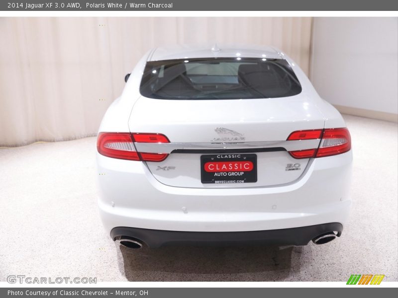 Polaris White / Warm Charcoal 2014 Jaguar XF 3.0 AWD