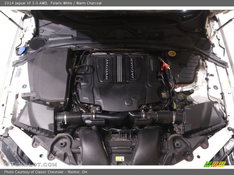 Polaris White / Warm Charcoal 2014 Jaguar XF 3.0 AWD